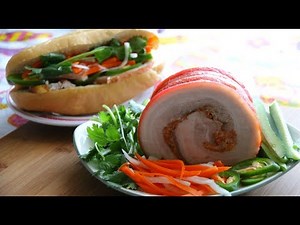 Vietnamese Cold Cuts (Thịt Nguội) Recipe Assemble Cold Cuts Banh Mi (Bánh mì Thịt Nguội)