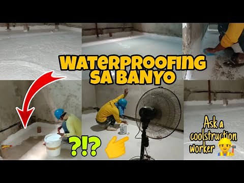 4 Easy Way to Apply Waterproofing on Bathrooms/Comfort Rooms - Methods and Procedures