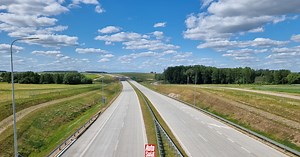 Droga S61. Otwarto węzeł Łomża Zachód na budowanej trasie