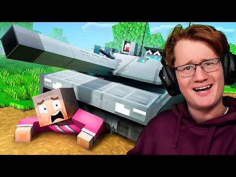 JOCRAFT BAUT EINEN ECHTEN PANZER IN MINECRAFT