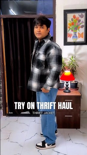 Try on Thrift Haul for Men’s 😍 | Thrift Finds #thrift #thrifthaul #fashion #jackets