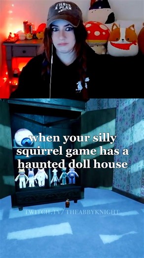 when the silly squirrel game becomes a horror 🫣 #squirrelwithagun #gamer #streamer #horror #fyp