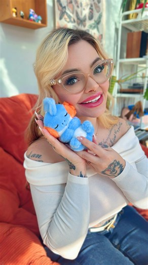 Elizabeth Grace on Instagram: "Where are my other baby Mudkip fans?! 💙🧡 Check out this adorable sleepy baby Mudkip I got from my sweet friends @idplayerpuffo! Talk about quality cuties!!! This Mudkip is so soft and has the coziest sleepy eyes, I just want to swaddle it and take it everywhere. Puff Goods has soooo many adorable plushies and figures I’ve gotta have them all! Go check out the other stuff they have available, you won’t be disappointed! 💙 #pokemoncommunity #pokemon #pokemonplush #