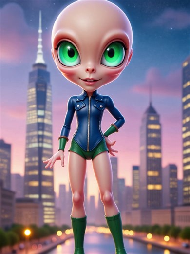 Alien Dance Challenge, Alien Party #trandingvideo_viral_video #viral #girl #dancechallenge #fantasy