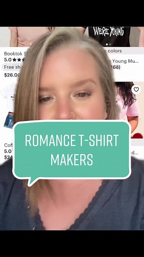 Calling all romance T-shirt makers!