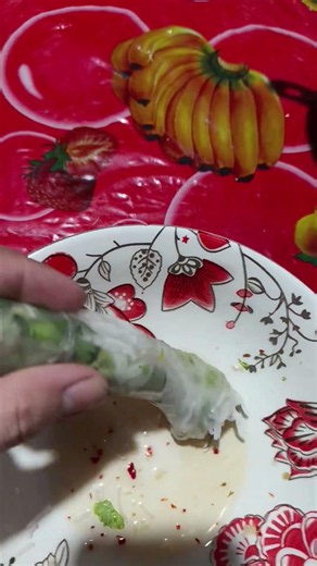 1 gỏi cuốn 7k rẻ hay mắc chổ bạn bao nhiêu ? #shortvideo