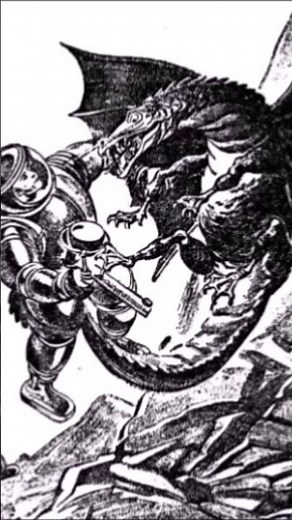 Lensman: Galactic Patrol, Worsel, the terrifying hero. #sciencefiction #spaceopera #scifi