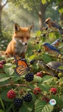 🍇 Dewberry's Sweet Forest Adventure | Educational Nature Story for Kids 🌿