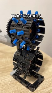 Track Gears in Slow Motion #lego #technoc #legotechnic #mechanism #gears #legofan #legotips #legotricks #legoideas #mechanical #experiment #diy | Bricks Master Builders