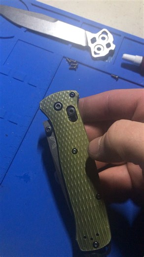 Got back from benchmade in this condition. What should i do? I honestly love this knife, but it has only been trouble.