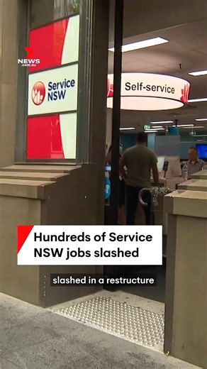 More than 300 jobs are being slashed in NSW's public sector. #job #jobs #employment #publicservice #publicservant #publicsector #servicensw #nswpol #7NEWS | 7NEWS Sydney