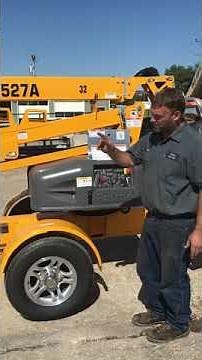 Haulotte 4527a operation