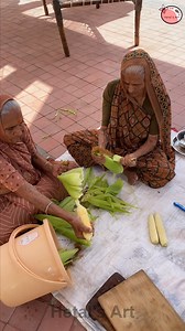 90 Year old 2 Grandma making corn recipe - Fresh & easy #grandma #corn #recipe | Hetal's Art