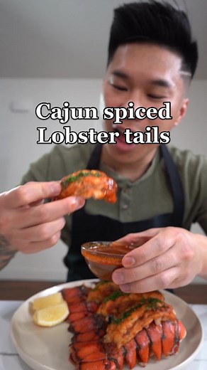 Cajun Spiced Lobster Tail Recipe