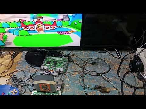 eBay Sale # 3 Nintendo N64 04 Motherboard Testing 