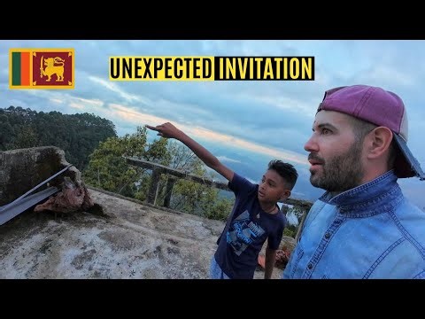Sri Lankan Family Takes Me To Their Mountain House 🇱🇰