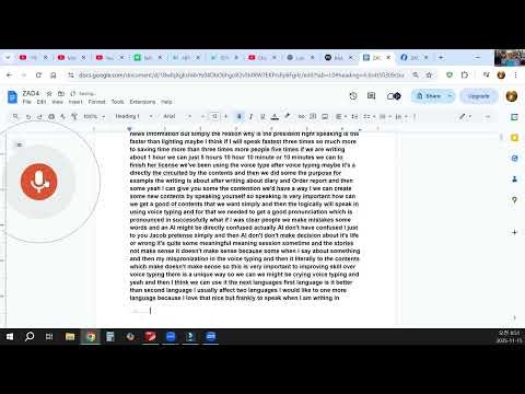 How to Use Voice Typing Effectively to Create Good Content with AI