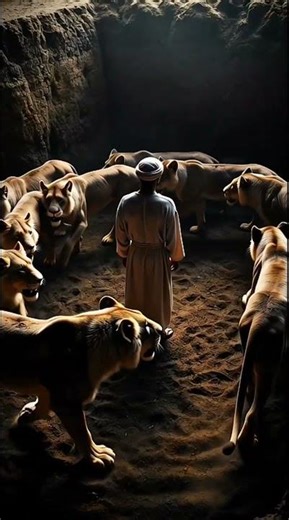 Prophet Thrown to Hundreds of Lions.