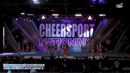 East Celebrity Elite - Royal 5 [2026 L5 Senior - Medium Day 2] 2026 CHEERSPORT National All Star Cheerleading Championship