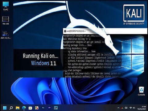 Install Kali Linux on Windows 11 from the Microsoft Store 2022