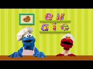 Sesame Street : Alphabet Kitchen Of Cookie Monster and Elmo || Gameplay 177