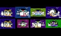 Mix of 8 videos from youtube : Klasky csupo pitch shifting (from normal to low, from normal to high)