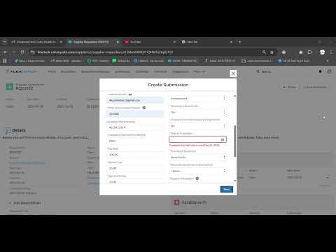 Supplier Requisitions flextrack nsha