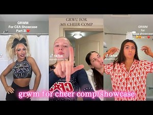 grwm for a cheer competition/showcase
