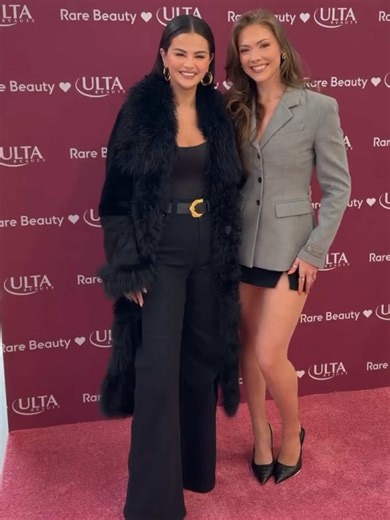 Selena Gomez Shines at Rare Beauty Event with Influencer