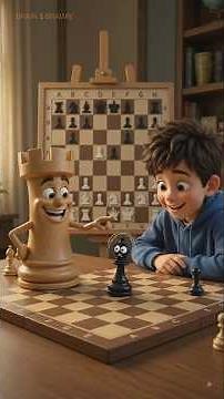 ♖ Talking Chess Rook-Learn Rook Movement in Chess for Kids -Fun Chess Lesson#Chess #Rook#ChessKids