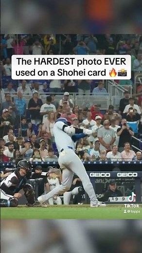 THE HARDEST PHOTO EVER USED ON A SHOHEI CARD 🔥
