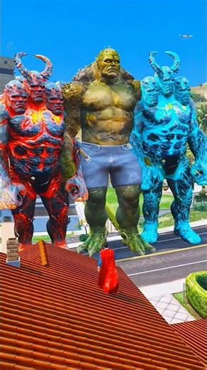 SUPERMAN'S SONS BECAME GAINT AFTER EATING CHOCOLATE #shorts #gta #shortsfeed #gta5