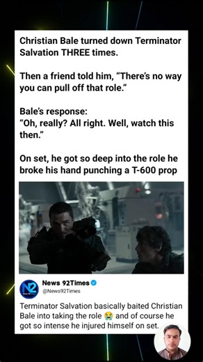 Christian Bale Only Accepted Terminator Salvation After Someone Said He Couldn’t Pull It Off
