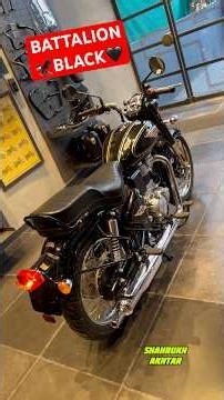 2026 Royal Enfield Bullet 350 Battalion Black Price 🖤 #viral #trending #bullet350 #royalenfield