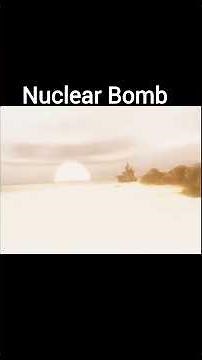 Real footage of a nuclear bomb explosion #Shorts NuclearExplosion AtomicBomb