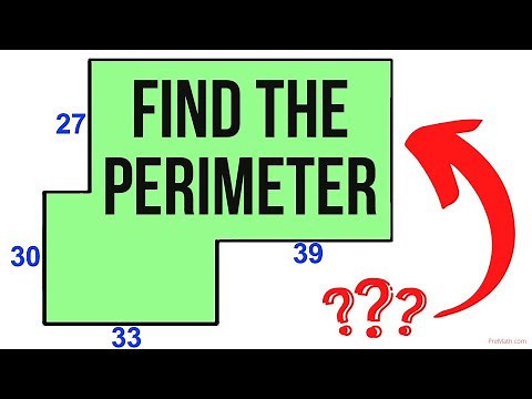 Find the Perimeter of this Compound Shape | Step-by-Step Tutorial