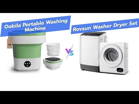 Portable Washer vs ROVSUN: Compact Laundry Showdown 🧺🏢 | Small Space Solutions