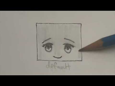 Easy way to draw Chibi faces with emotion!