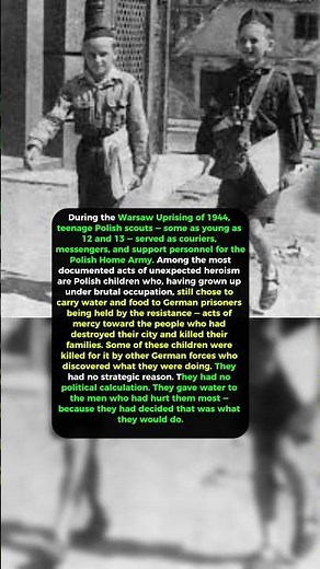 Shot for Saving the Enemy: The 13-Year-Old Boy the SS Couldn't Forgive #history