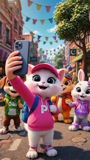 Pinku bna tiktokstar | Pinku Patrol Urdu Cartoon Story #cartooninurdu #cartoon #urducartoon