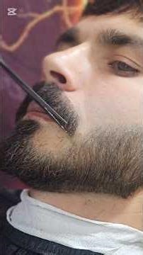 Perfect Mustache Setting | Clean & Sharp Mouch Style | #MustacheSetting#MouchStyle#BarberGrooming