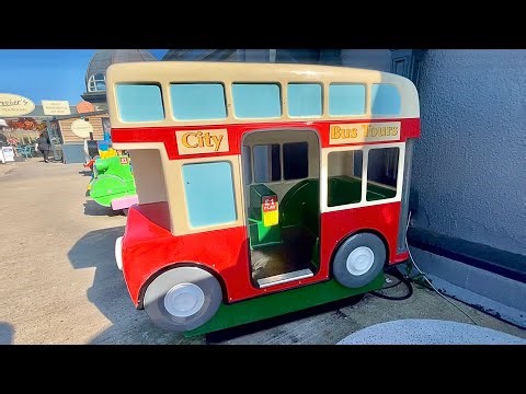 Jolly Roger City Tour Bus Coin Operated Kiddie Ride