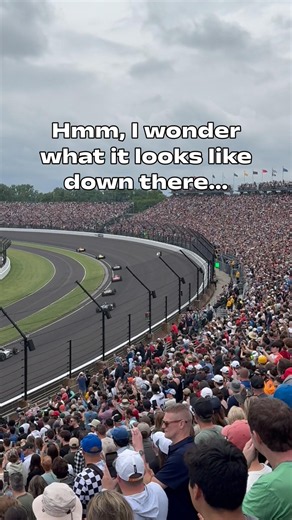The Indy 500 up close is INSANE 🤩 #indy500 #indycar #shorts