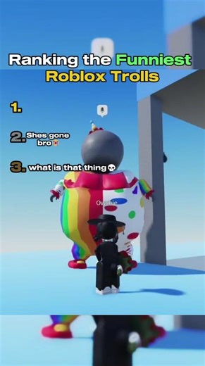 Funniest Roblox Trolls 👀😂 #shorts