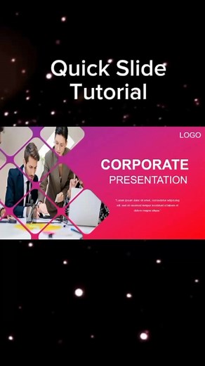 PowerPoint title slide in less than a minute. Like and share. #powerpointpresentation #deekhan #titleslide #ppt #pitchdeck #thesis | Dee Khan