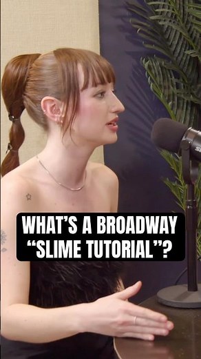 Stacey Ryan on broadway “slime tutorials”