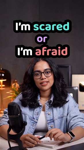 Scared vs Afraid - Difference Between These Confusing English Words! English With Ananya 👉All Online English Course Details - https://www.letstalk.academy/s/store OR 👉Send 'HI' on WhatsApp no - 919324246223 Scared vs Afraid - Finally Understand the Difference Between These Confusing English Words!Are you confused between "scared" and "afraid"? Do you wonder when to use which word? You're not alone! Many English learners struggle with these two similar words. In this comprehensive lesson, you'l