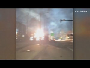 Transformer explosion causes widespread power outages on Cleveland's west side