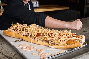 Fat Sal's "Big Fat Fatty" Sandwich Challenge (Hollywood) - FoodChallenges.com