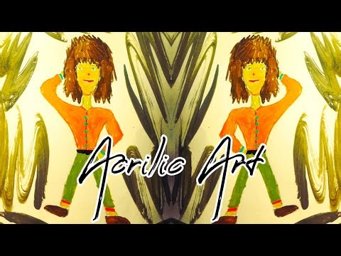 Painting the Beatles with Acrylic🎭🎨🖌️